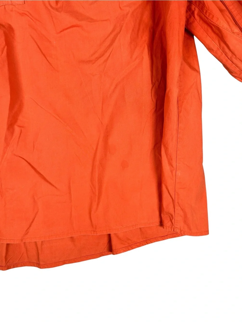 ULLA JOHNSON Delaney Cotton-Poplin Blouse Coral Top Billowing Balloon Sleeve 6